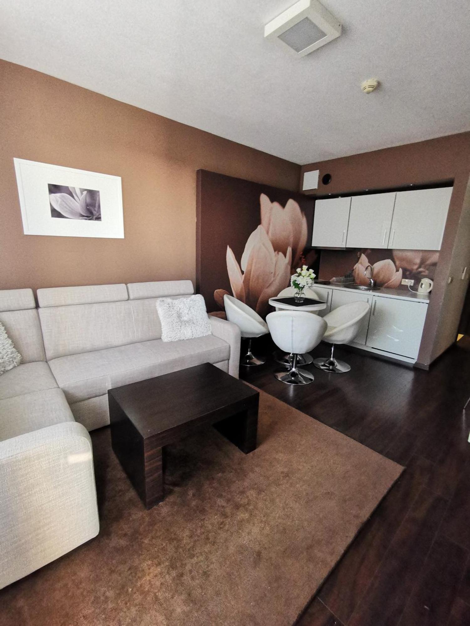 Apartament Prywatny Salon Z Aneksem Kuchennym I Sypialnia W Hotelu Diva 코워브제크 객실 사진